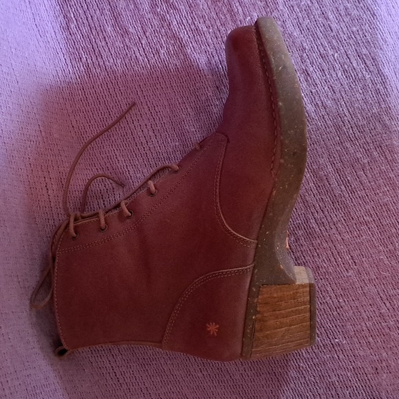 Art Zundert 1012 Cuero Lace up zipper boots - Picture 3 of 10